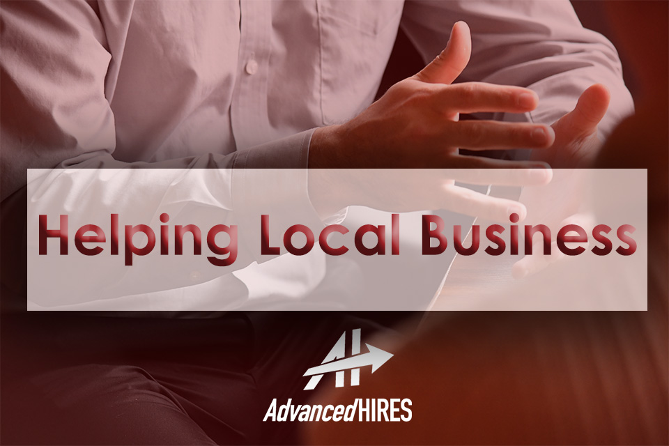 Giving Back: Advanced Hires Removes Hiring Risks for Local Business