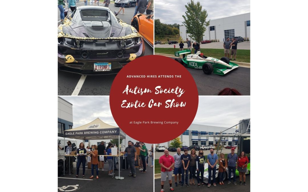 Advanced Hires Attends Exotic Car Show for Autism Society