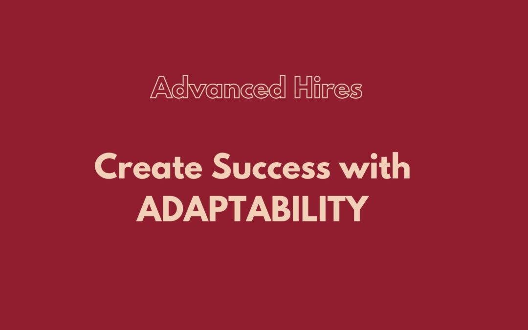 How Being Adaptable Can Create Success at Work